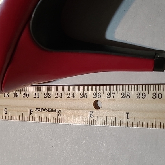 Women's Andrew Geller High Heels 👠 Red NWT - Picture 13 of 13